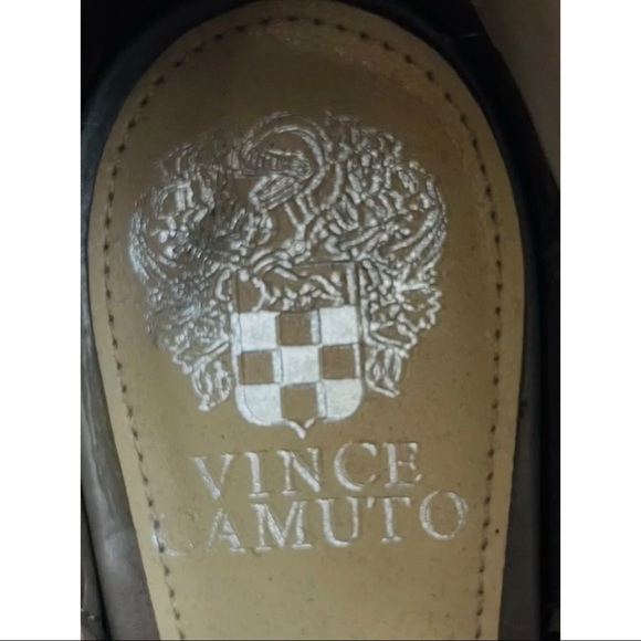 Vince Camuto Sz 7.5 M Womens Perforated Open Toe Bootie Tassel Ankle Boot Sandal - Picture 9 of 10